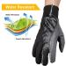 KOPHOTY Winter Gloves - Touch Screen, Water Resistant, Windproof Thermal Gloves for Men & Women - Black-Grey - Large/X-Large - Buy Online on GoSupps.com