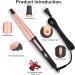 Buy 1 1/4 Inch Ceramic Curling Iron | Dual Voltage Beach Waver Hair Crimper for Women - International Shipping - Buy Online on GoSupps.com