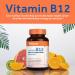 Whollium Methyl B12 5000mcg Supplement - Vegan, Fast Dissolve, Peach Flavor - Energy, Heart & Brain Health - 90 Tabs - Buy Online on GoSupps.com