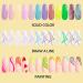 Painted Gel Nail Polish Set - 24 Colors Line | UV/LED Soak Off Nail Art Kit for DIY Manicures - Buy Online on GoSupps.com