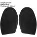 Non-Slip Sole Shoe Pads - Rubber Heels & Outsoles Protector for Wear-Resistant Anti-Skid Repair (Black) - International Shipping Available - Buy Online on GoSupps.com