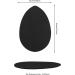 Non-Slip Shoe Pads for High Heels - Makryn Adhesive Sole Protectors (Black 3 Pairs) - Buy Online on GoSupps.com