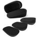 Height Increase Insoles Heel Lift Pad Gel Height Increase Insoles Shock Absorption Heel Cushion Pads Height Lift Shoes Inserts for Men & Women (Small (5-9) 1 Inch (2 Pairs) Black) Small (5-9) 1 Inch ( 2 Pairs) Black
