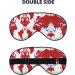 World Map Print Unisex Sleep Mask | Double-Sided Eye Mask for Sound Sleep & Skin Care - Buy Online on GoSupps.com