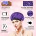 Second Generation Cordless Deep Conditioning Heat Cap - Microwavable and Safe for Hair Steaming - Flaxseed Interior for Maximum Heat Retention - Purple - Buy Online on GoSupps.com