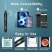 Buy Ear Wax Removal Kit with Camera - 1920HD Ear Cleaner Tool for iOS & Android | Built-in WiFi 6 Ear Pickers - Black - Buy Online on GoSupps.com