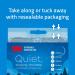 3M Disposable Earplugs Hearing Protection for Quiet & Sleep - Light Blue - 32 NRR - 80 pairs - Buy Online on GoSupps.com