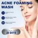 Mousse nettoyante pour l'acn Lotion Nettoyante Visage Et Corps Acne Clean Foam Cleanser Mousse nettoyante Nettoyant pour le Visage Doux pour le Nettoyage des Pores Profonds - Buy Online on GoSupps.com