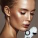 Highlighter Powder Shiny Clear High-gloss Face Face Highlighter Brightening Palette Highlighter Lasting Sparkling Makeup Multi-Use Glitter Makeup Gift for Women (#07) - Buy Online on GoSupps.com