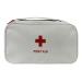 Oxford fabric medical bag travel first aid bag caregiver bag for families first aid bag emergency bag red/grey