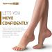 BALL OF FOOT CUSHION SLEEVES - Metatarsal Pads for Burning Sensations, Metatarsalgia Pain Relief - Gel Pads for Men & Women - Beige - Buy Online on GoSupps.com