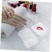 Didiseaon 2pcs Nail Palette Acrylic Nail Display & Cosmetic Palettes for Nail Art Eyeliner Eyeshadow & Cake Decoration | 7.7x7.7x2.7cm Transparent Design Ideal for DIY & Professional Use - Buy Online on GoSupps.com