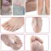 10-Pack Waterproof U-Shaped Gel Callus Pads for Toe Cushions | Reusable Toe Callus Cushions - Buy Online on GoSupps.com