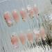 Press on Nails Trapezoid Long Fake Nails 24Pcs Shiny False fingernail with Self-Adhesive Jelly Nail Glue Tabs Press On False Nails - Buy Online on GoSupps.com