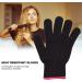 Professional Heat Resistant Glove for Hair Styling Heat Proof Mitts for Hair Curling Wand Heat Protection Gloves Flat Iron Heat Blocking for Curling Fit Unisex Hand Sizes - Buy Online on GoSupps.com