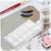 Palette de Maquillage Transparente Compartiments avec Bo te de Rangement Cosm tiques Rechargeable pour Fards Paupi res Rouges DIY Blush et Peinture Aquarelle tui de Voyage - Buy Online on GoSupps.com