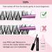 192 Pcs Lash Clusters 2 Styles Mixed Cluster Lashes DIY Eyelash Extensions Eyelash Cluster Extension DIY Individual Lashes Super Thin Band Soft and Easy to Wear (Flawless+Fabulous D-Mix) 8-16mix(192PCS)D Curl Flawless+Fabulous - Buy Online on GoSupps.com