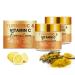 Generisch Turmeric Face Cream with Vitamin C Powerful 10% Vitamin C Face Cream for Dark Spots Anti-Aging Skin Firming Vitamin C Cream for