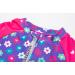 BONVERANO Baby Girls Swimsuit | Full-Length Zipper One Piece Swimwear | UPF 50+ Sun Protection | Purple | 6-9 Months - Buy Online on GoSupps.com