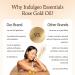 Indulgeo Essentials 24K Rose Gold Beauty Oil - 6ml | For Uneven Skin Tone Dullness & Finelines | Anti-Aging Lightweight Makeup Face Primer | Made with 24k Gold Flakes Rosehip Oil & Vitamin C & E - Buy Online on GoSupps.com