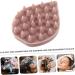 Minkissy 3-Piece Silicone Brush Shampoo & Scalp Massager Set | Perfect Bathroom Gift for Hair Care & Relaxation - Buy Online on GoSupps.com