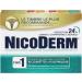 Nicoderm Step 1 Clear Patches Quit Smoking and Smoking Cessation Aid 21 mg of Nicotine/Day 14 Count Step 1 14 Patches - Buy Online on GoSupps.com