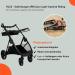 Buy RL24 Sintlelic Car Irhcarry Light - Foldable Saddle Holder with Bridle Holder & Railing Wheels | Lightweight Resilient Removable Basket | Black Stable Accessories | International Shipping - Buy Online on GoSupps.com
