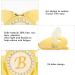 Golden Baby Pacifier with Curved Design & Clips | Custom 26 Letters | Safe for 6-18 Months - Buy Online on GoSupps.com