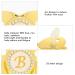 Curved Silicone Pacifier with Glittering Gold & Clip for Babies (Letter B) - 6 to 18 Months - Buy Online on GoSupps.com