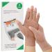 2-Pair Arthritis Compression Gloves for Alleviate Rheumatoid Osteoarthritis Carpal Tunnel Raynauds Disease Ease Muscle Tensi on Fingerless Breathable & Moisture Women and Men (Coffee Small) Coffee S