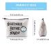 Nightmare Before Makeup Cosmetic Bag with Zipper - Stylish & Functional International Shipping - Buy Online on GoSupps.com