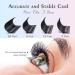 Dream Flower Lash Extension 0.05mm D Curl 8-15mm | Easy Fan Volume Lashes | Rapid Blooming Self Fanning | Volume Lash Extensions - Buy Online on GoSupps.com