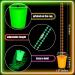 24 Pieces Light Up Shot Glass Necklaces - Glow in the Dark Neon Plastic Cups on Beaded Chains for Halloween, Christmas, Wedding - Party Favors in 6 Colors - Buy Online on GoSupps.com