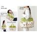 Kamay's Waterproof Mummy Shoulder Bag Diaper Bag - White Grass Rabbit Design | Large, Lightweight, & Chic Tote/Messenger Style with Changing Mat | Adjustable Straps - Ideal for Moms on the Go - Buy Online on GoSupps.com