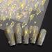 Bronzing Laser Butterfly Nail Stickers - 3D Metallic Butterfly Decals for Women (8pcs) - Buy Online on GoSupps.com