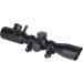 Monstrum 3-9x32 Rifle Scope with Rangefinder Reticle and High Profile Rings - Black - Buy Online on GoSupps.com