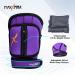 MaxxMMA Adjustable Weighted Gloves 2 lb. Set - Purple - Ideal for MMA, Kickboxing, Cardio & Strength Training - Buy Online on GoSupps.com