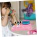 Healeved 3 Sets Nail Art Set Toy Nail Art Decoration Kit Kids Tool Kit Nail Decorations for Nail Art Toys for Girls Nail Gel Polish Children Nail Art Kit Pink Make up Decorate Plastic - Buy Online on GoSupps.com