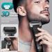 Buy Kensen Men's Double Speed Foil Electric Razor - Wet/Dry IPX6 Waterproof Shaver with Pop-up Trimmer Cordless & Rechargeable - Best Electric Razor for Men - Buy Online on GoSupps.com