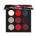 Punk Smoky Eyeshadow High Pigment Eyeshadow Halloween Eye Makeup 9 Colour Eyeshadow Palette Smoky Eye Palette Matte Punk Eyeshadow Goth Eye Makeup for Halloween Party