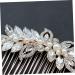 Beaupretty Bridal Hair Comb Accessories combs for rhinestone bridal comb Wedding Comb Bridal Clips bridal headpieces Pearl Bridal Comb flower clips for women accessories bride Comb - Buy Online on GoSupps.com