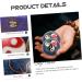 Collbath Hand Massage Balls Set - Baoding & Cloisonne Fitness Balls for Hand Exercises | International Shipping - Buy Online on GoSupps.com
