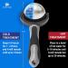 Black Ice Roller Ball with Handle | Cold Massage Roller for Muscle Pain Relief - Buy Online on GoSupps.com