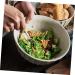 HOMSFOU 1pc Ramen Bowl Asian Ornament Container Cereal Bowls Candy Container Bowls Salad Serving Bowls Party Serving Bowls Porcelain Cereal Bowl Bowl Salad Bowl Ceramics Porcelain Bowl 20X6.3CM As Shown - Buy Online on GoSupps.com
