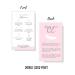 Lash Extension Aftercare Cards | 50 Pack Business Card Size 3.5x2 | Eyelash Extension Supplies in White & Light Pink Design - Boutique Marketing LLC - Buy Online on GoSupps.com