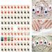 Poker Nail Art Stickers Decals - 3D Card Designs for Acrylic Nails (8 Sheets) - Buy Online on GoSupps.com