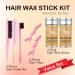 MULAFEE 2 Pack Hair Wax Stick Kit Wax Stick for Smooth Hair Wigs Non-Greasy Styling Wax for Fly Away and Edge Frizz Hair Slick Stick with Comb & Hair Clips Set - Buy Online on GoSupps.com