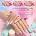 Lemecima 6 Pcs Macaron Summer Gel Nail Polish Set - Pastel Candy Shellac Nail Polish - Nail Salon Gifts for Women - DIY Nail Art at Home Sweet Macarons - Buy Online on GoSupps.com
