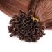 Buy 100% Remy Keratin Bonding Hair Extensions - #33 Red Brown 60cm 300 Strands | High-Quality U-Tip Extensions by Novon - Buy Online on GoSupps.com
