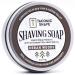 Taconic Shave Salon de coiffure Qualit Urban Woods rasage Savon l'huile de graines de chanvre riche en antioxydants - avec des notes de c dre bergamote et tabac